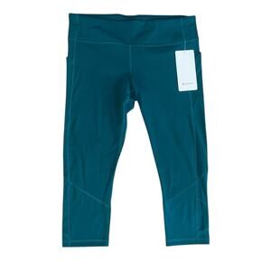 NWT Lululemon Pace Rival Crop 22" W6AV0S Size 12